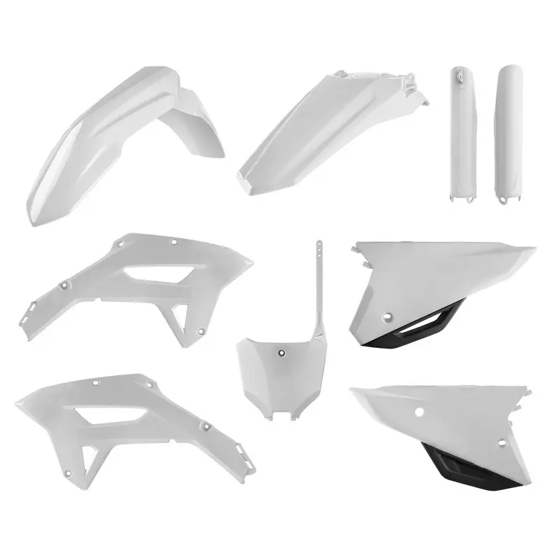 Kit Plastique Complet POLISPORT Type Origine Blanc - Honda 250 CRF-RX
