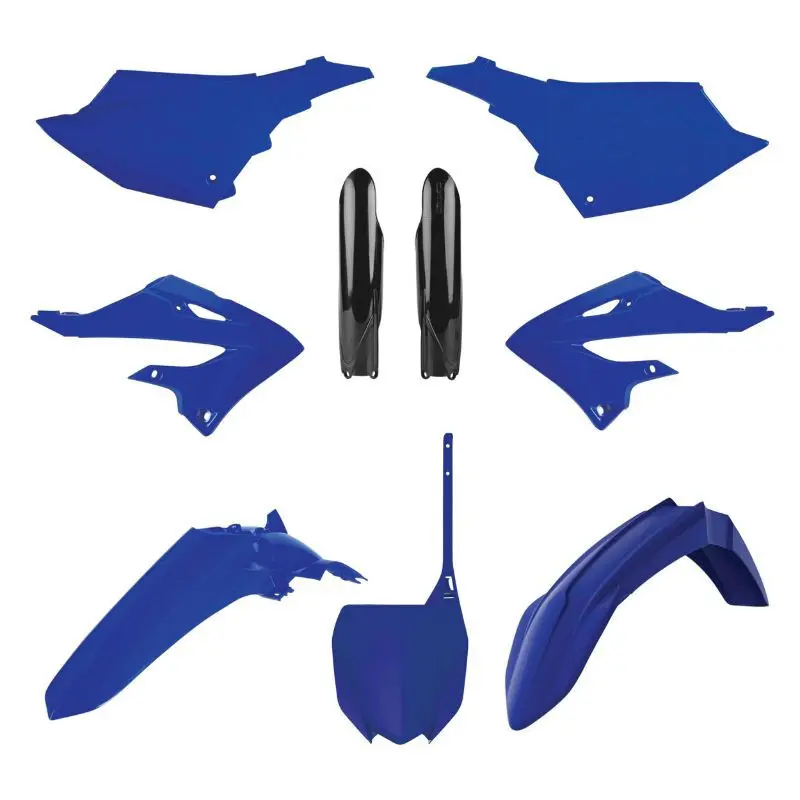 9er-Set Kunststoff-Karosserie-Karosserie Polisport Mx Yamaha 125, 250 Yz 2022>