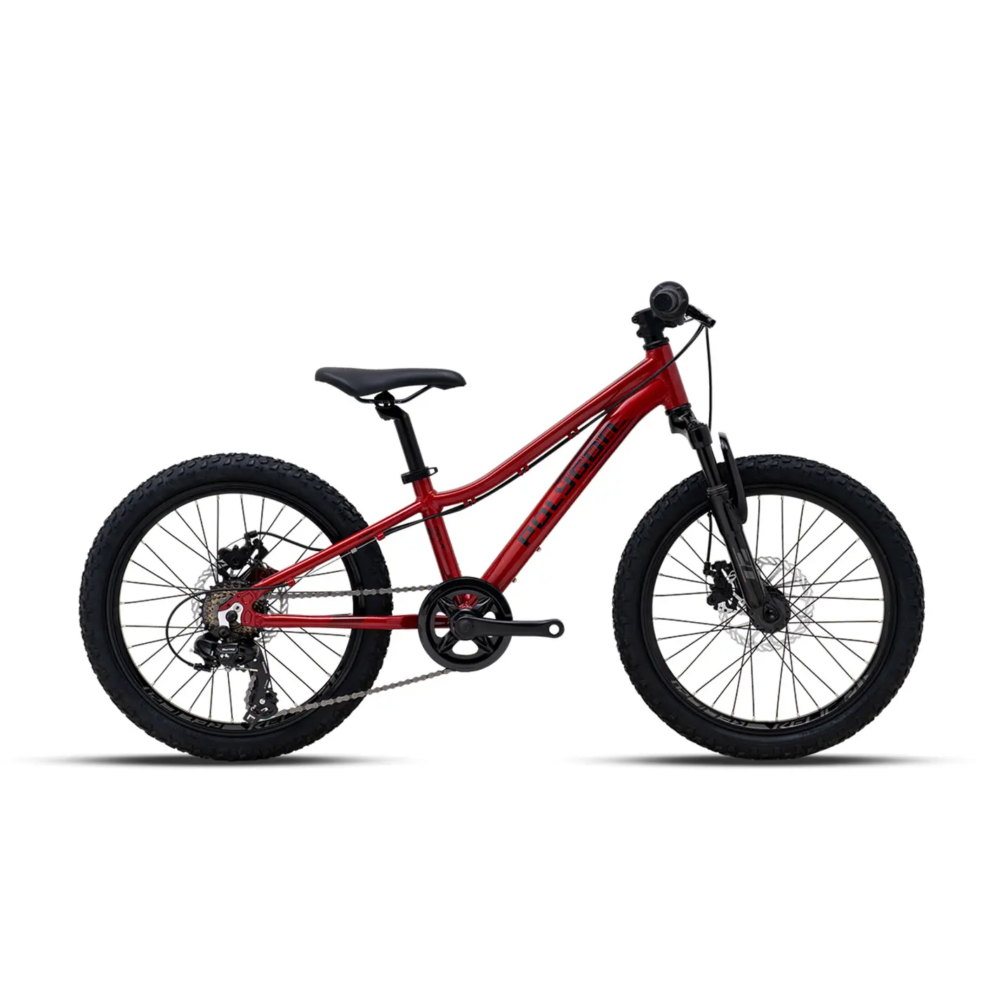 Bicicletta da montagna per bambini Polygon Relic 20 Shimano Tourney RD-TY300 7V