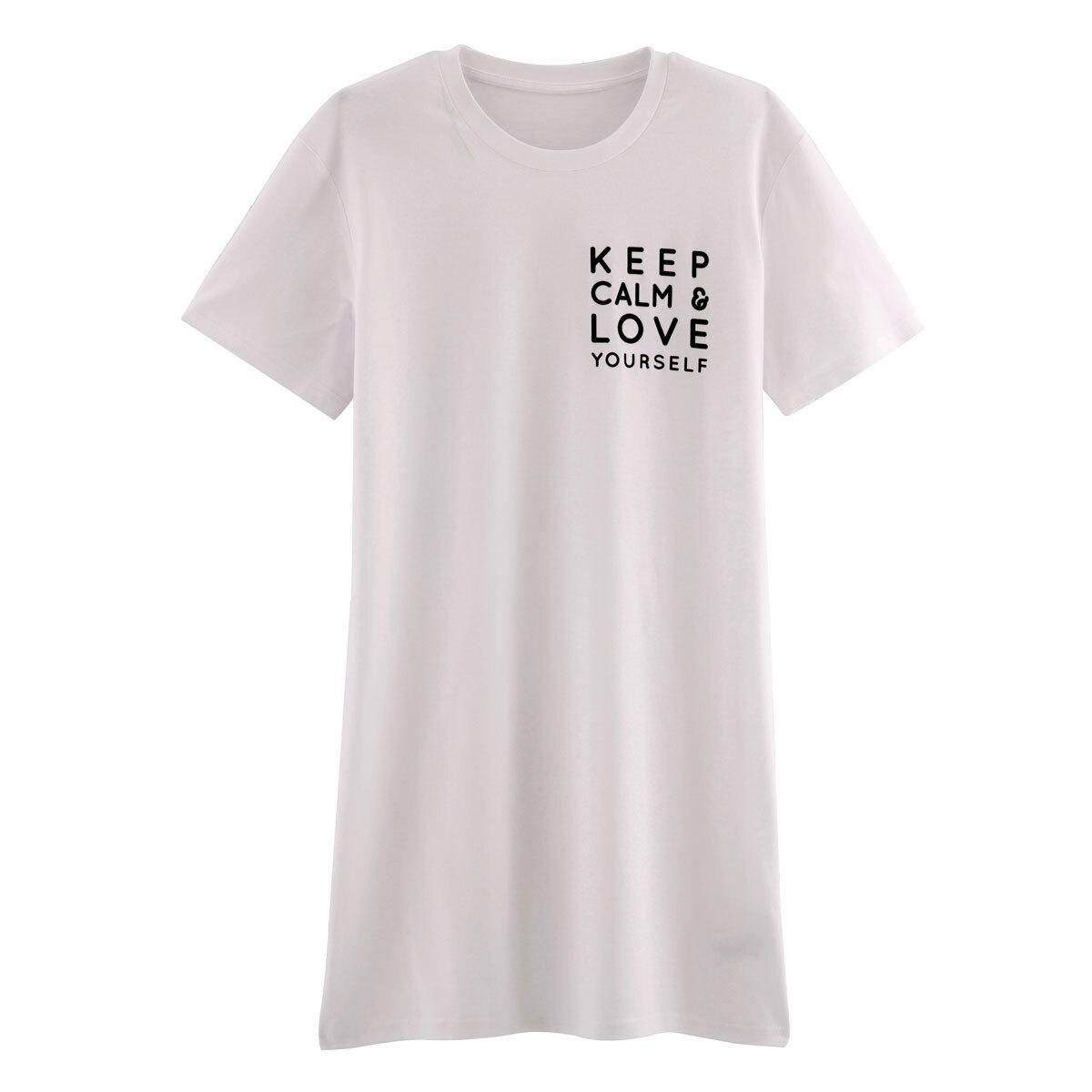 3608321185245 - T-Shirt-Kleid PommPoire Keep Calm