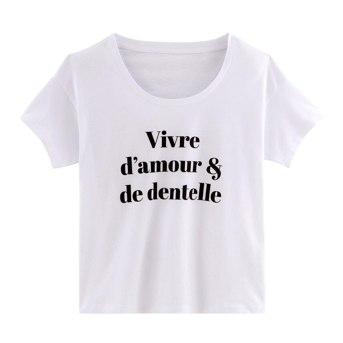 3608321185283 - T-Shirt PommPoire Vivre damour