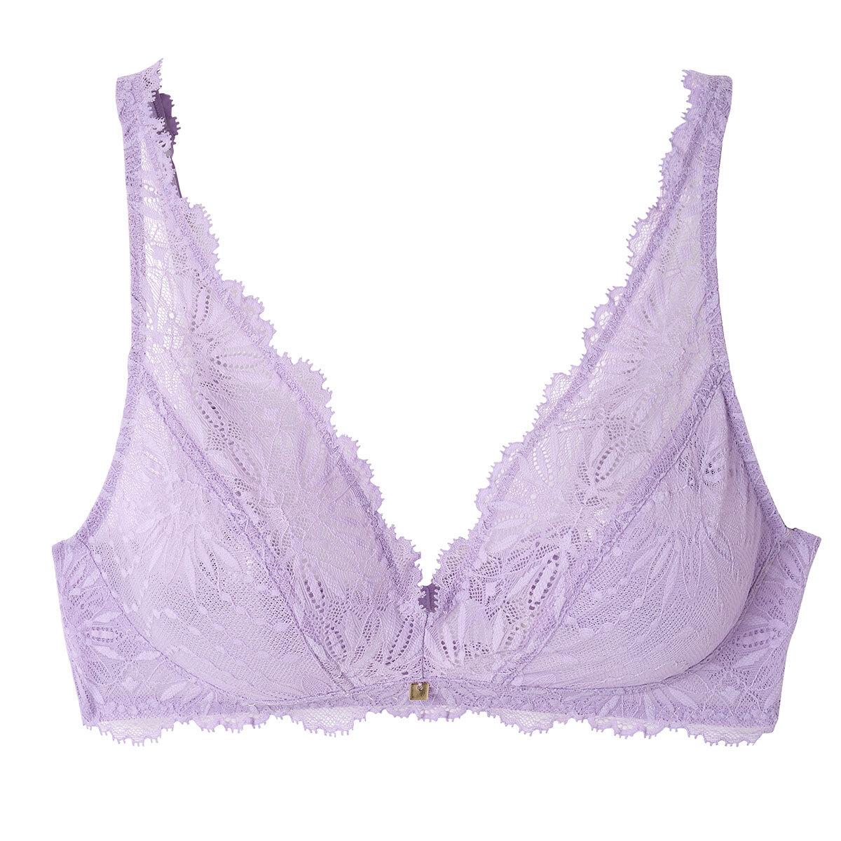 3608321305735 - Bügeloser Triangel-BH für Damen PommPoire Lilas