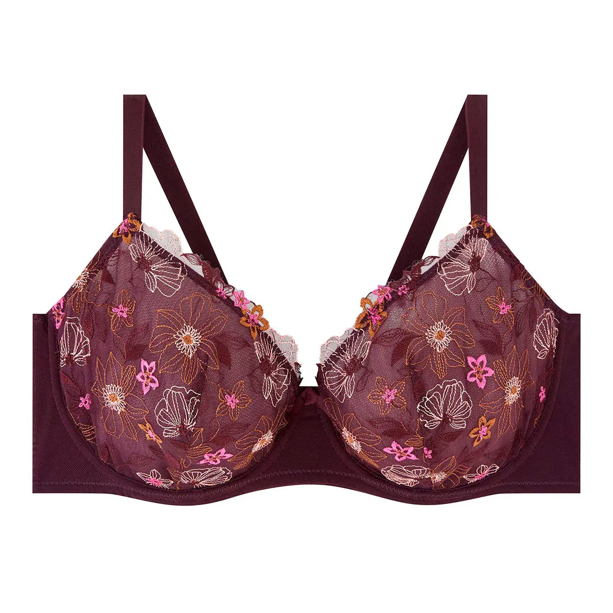 3608321469147 - Bügel-BH mit großem Halt für Frauen PommPoire Santal