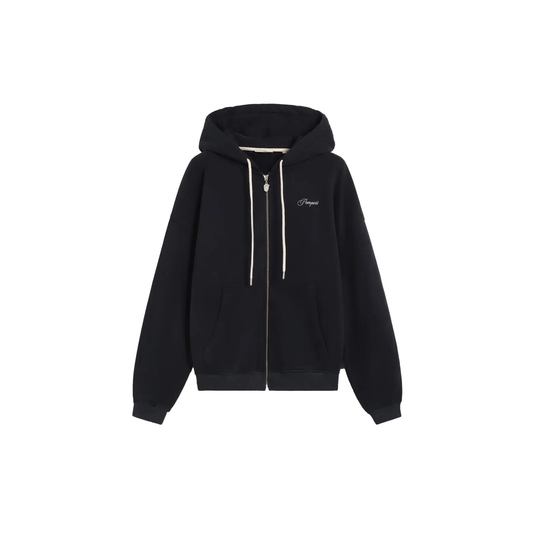 Felpa con cerniera a cappuccio Pompeii