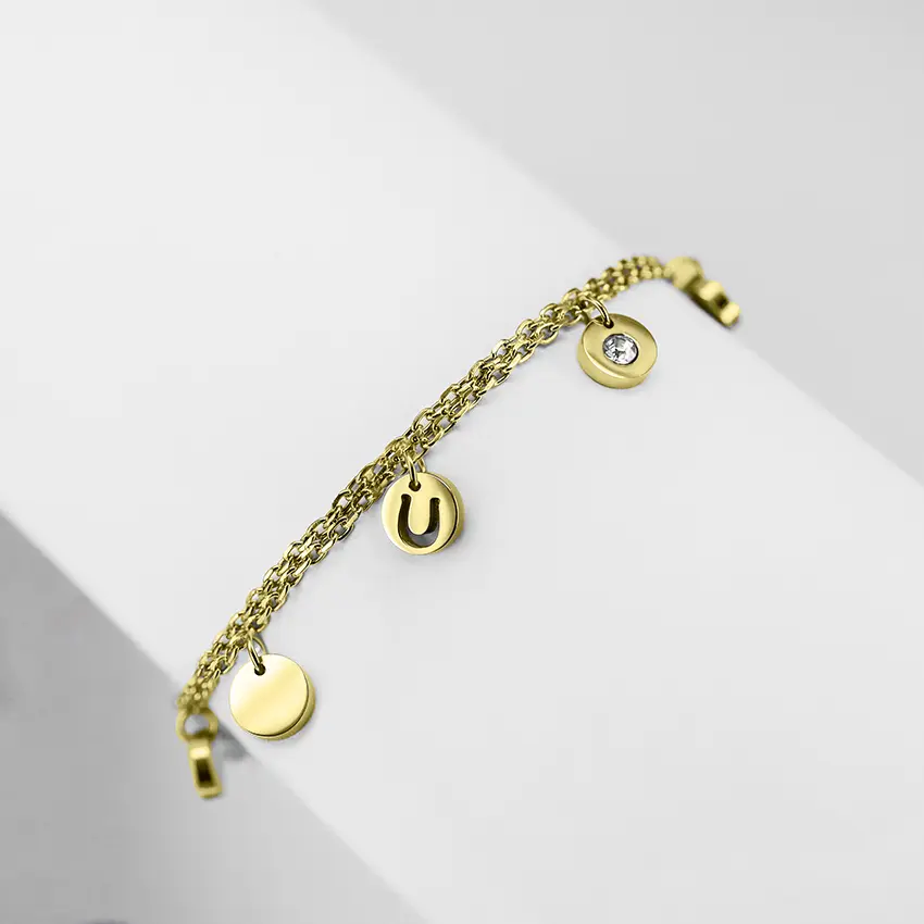 7436957829853 - Armband mit personalisierten Charms Frau Ponytail & Co 7436957829853 - Armband mit personalisierten Charms Frau Ponytail & Co