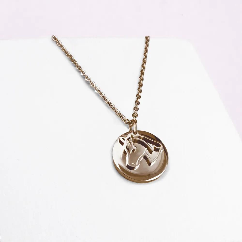 7436957824872 - Pferdeanhänger mit Charms Frau Ponytail & Co 7436957824872 - Pferdeanhänger mit Charms Frau Ponytail & Co