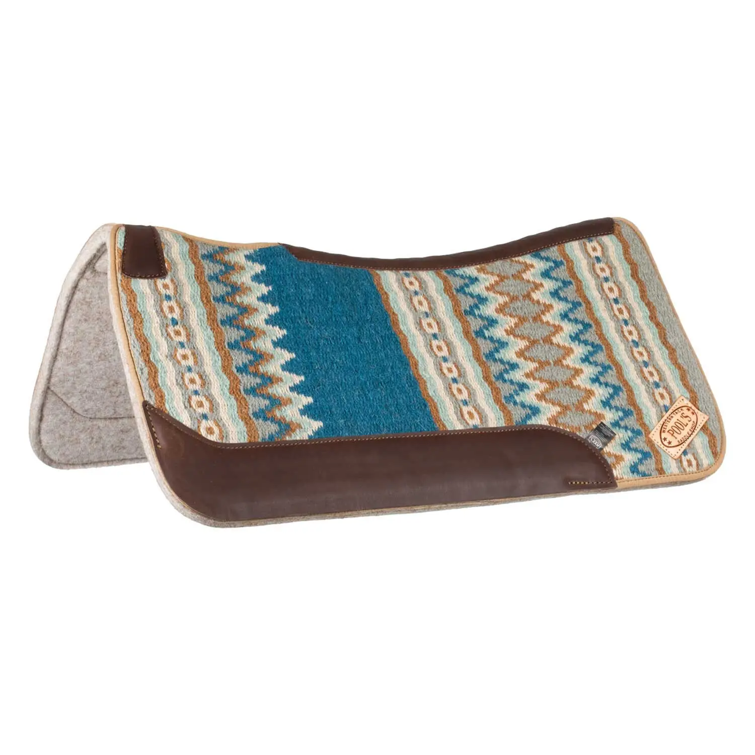 Tapis de western pour cheval découpé Pool's