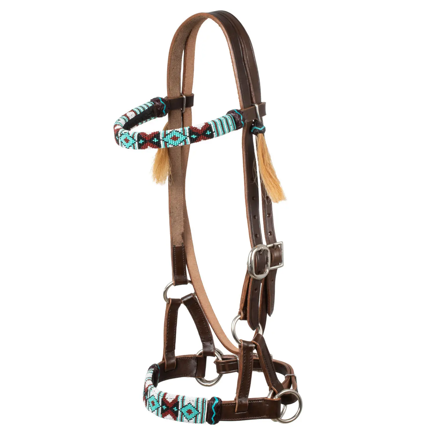 Pool's Marron Riding Bridle