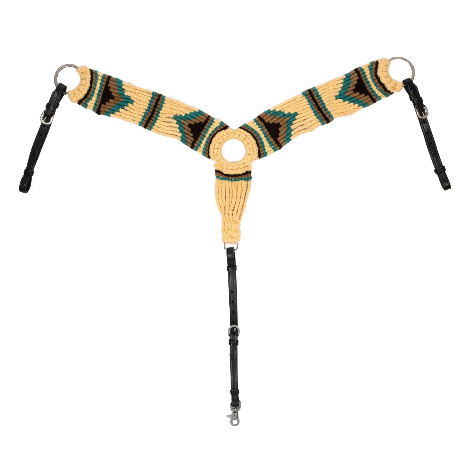 Collier de chasse en mohair brut pour cheval Pool's