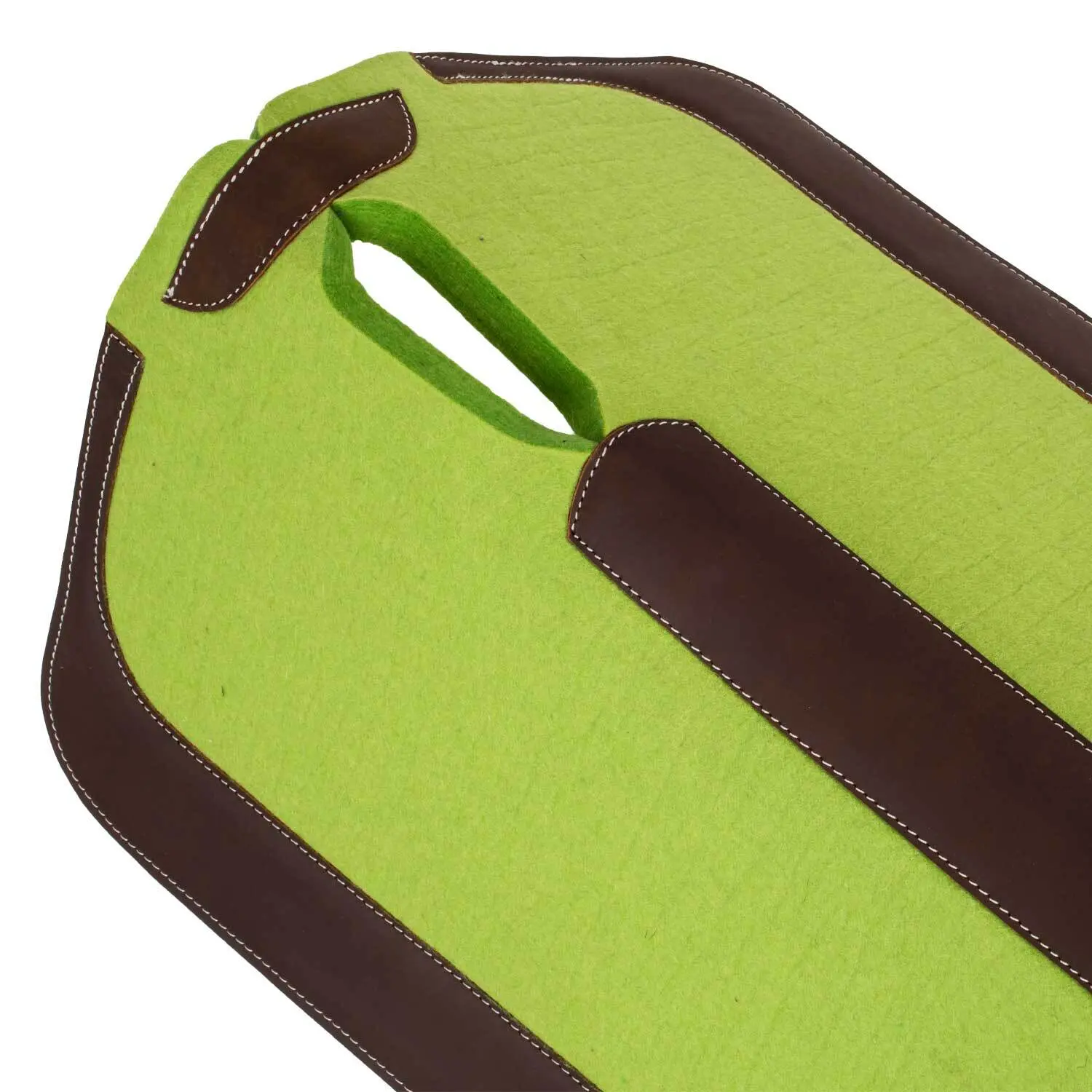 Tapis De Selle En Laine Et Feutre à Mémoire Showman - Couleur