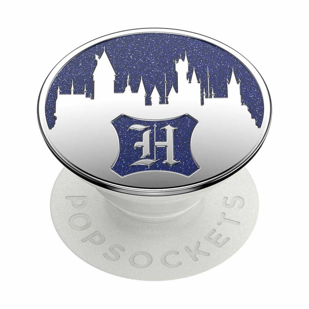 0842978187679 - PopSockets 2 Enamel Glitter Hogwarts Holder and Phone stand