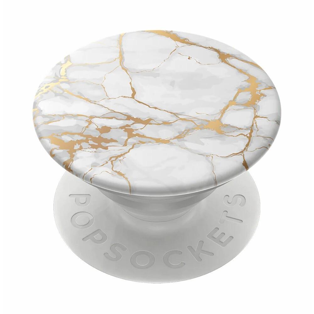 0842978154886 - PopSockets PopGrip - Gold Lutz Marble