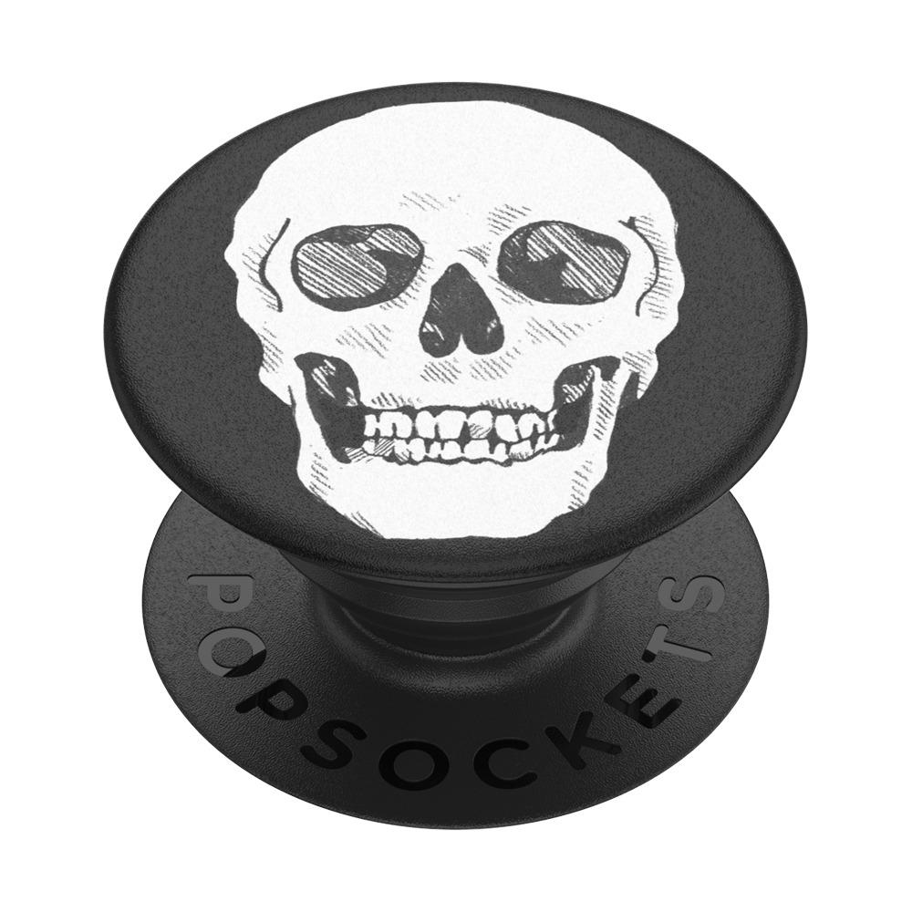0842978190525 - PopSockets PopGrip - Shaky Bones White 0842978190525 - PopSockets PopGrip - Shaky Bones White