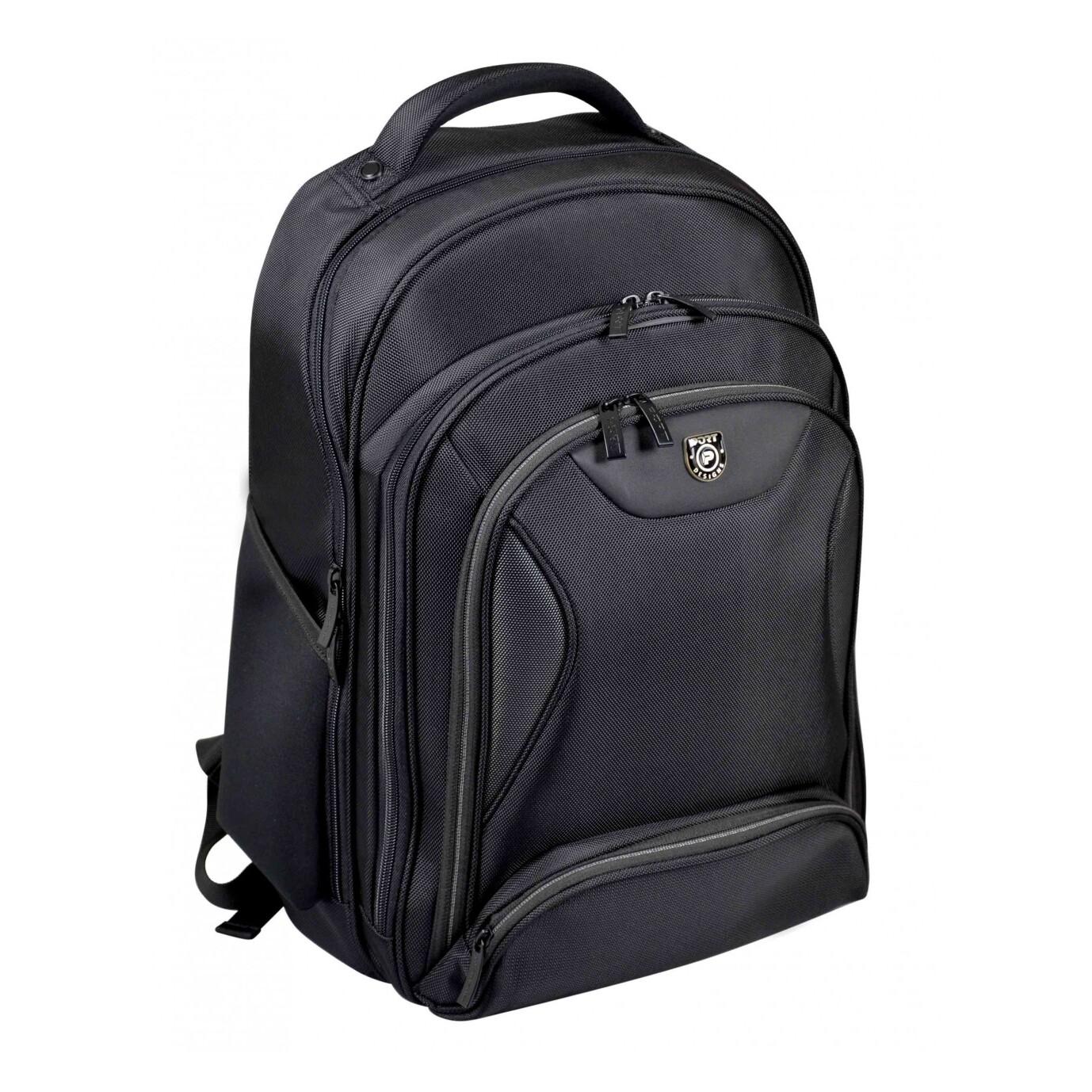3567041702302 - Business-Laptop-Rucksack mit Regenschutz Port Designs Manhattan