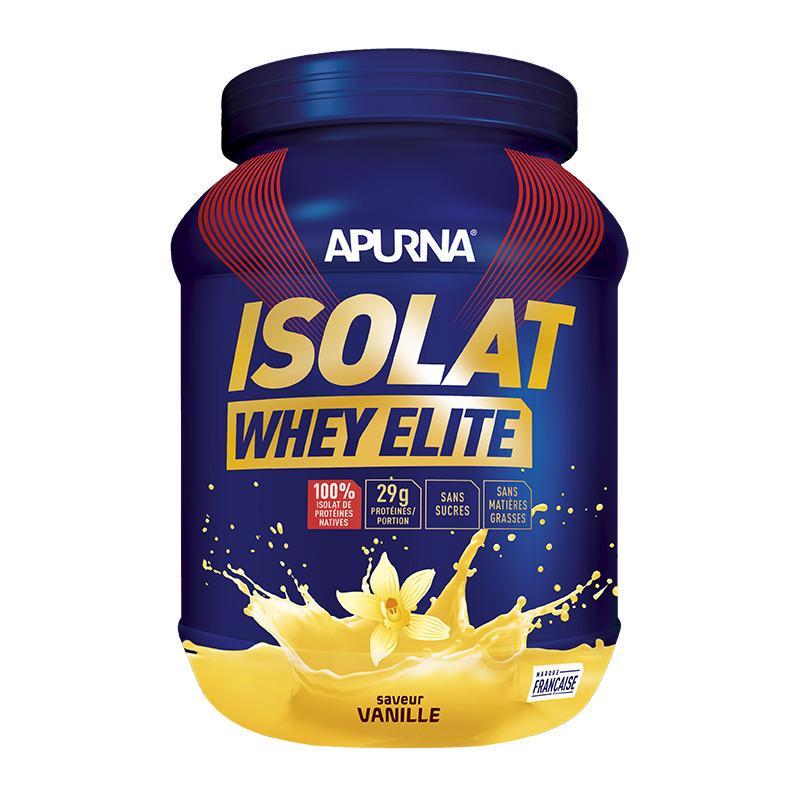 Velo Store - UK Pot Apurna Whey Elite Vanille isolat - 750g | Extra 10% off with Subscription, Postage £16.79 to UK Fedex.