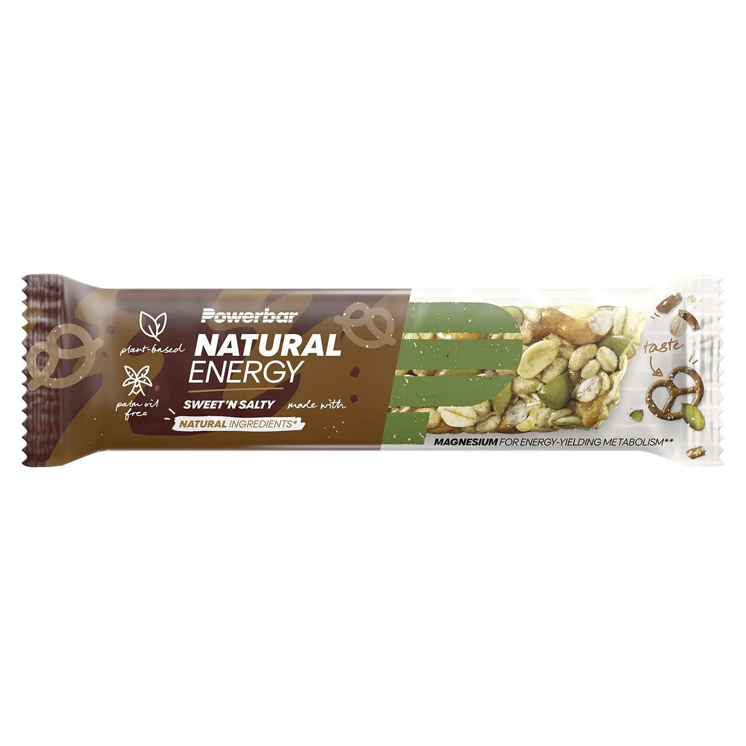 Powerbar Unisex Marron Cereal Nutrition Bars Natural Energy