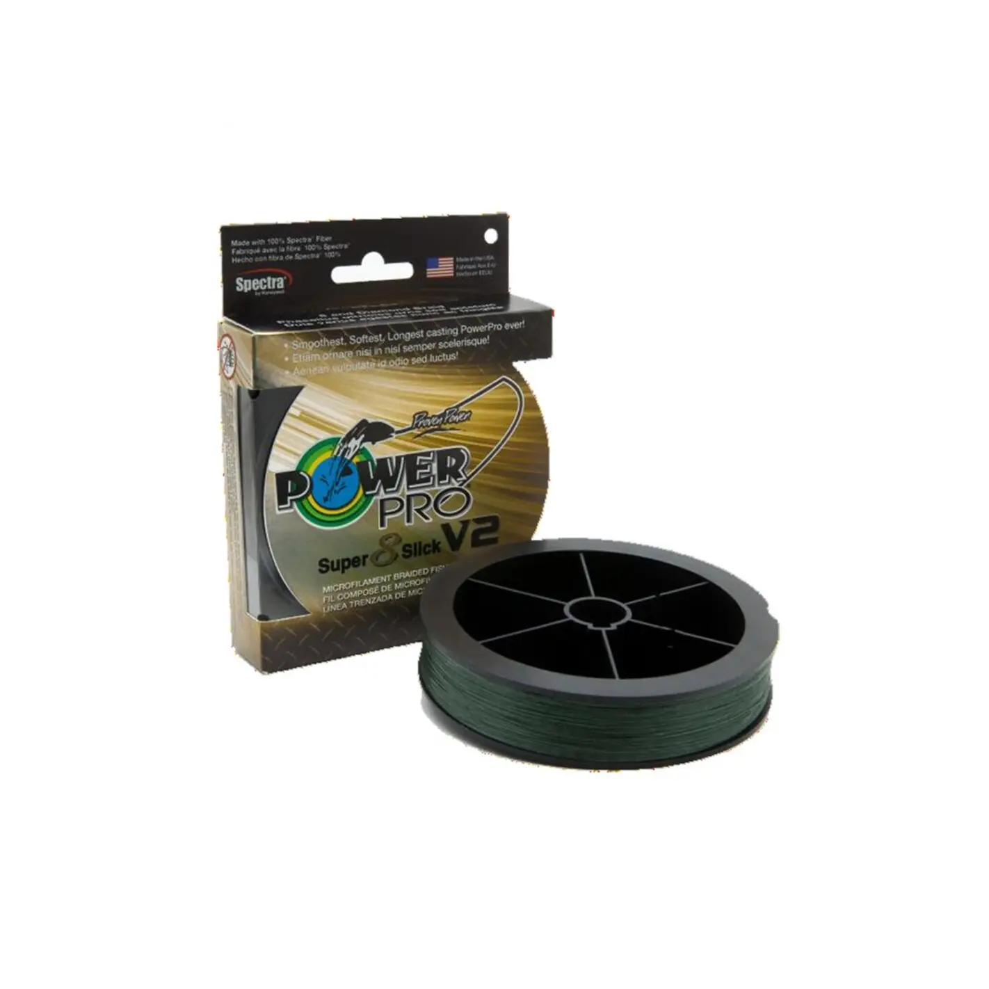 Tresse PowerPro Sup 8 Slick V2 135 m