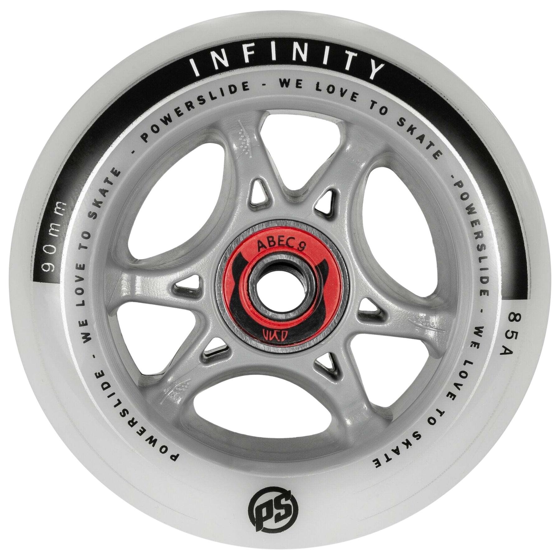 Ruota Inlineskate Powerslide Infinity 90 RTR Abec9/Spacer (x4)