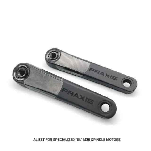 Praxis E-bike Specialized M30 Sl Pedaalarm Zilver 165 mm