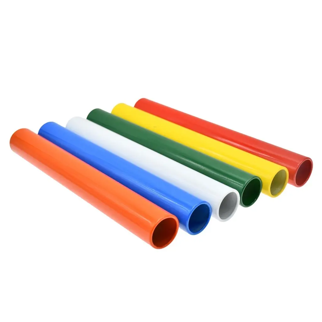 Pre-Sport Unisex Kids Blanc Children's Relay Poles Classic (X6)