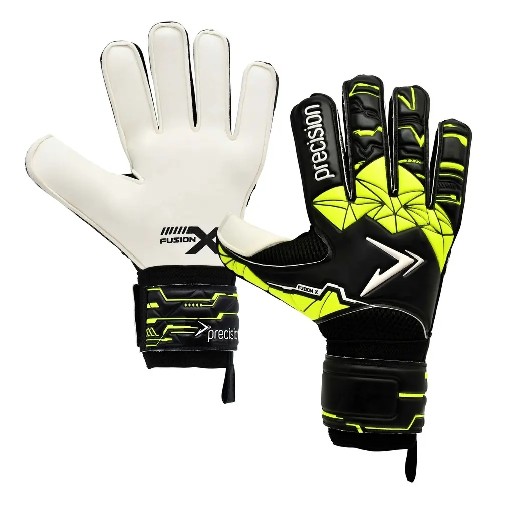 Torwarthandschuhe Kind Precision Fusion X Flat Cut Finger Protect
