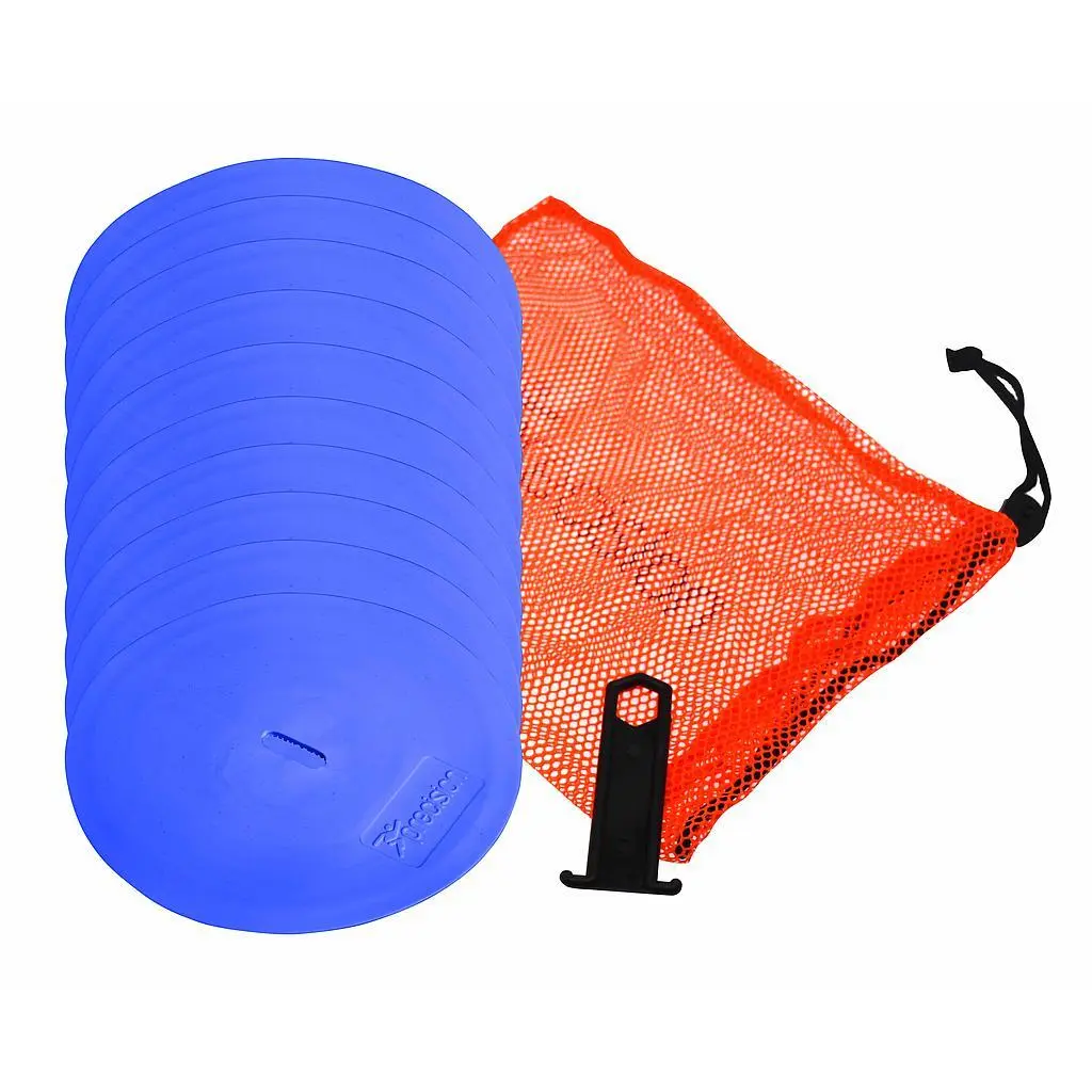 Precision Unisex Bleu Disk Markers (X10)