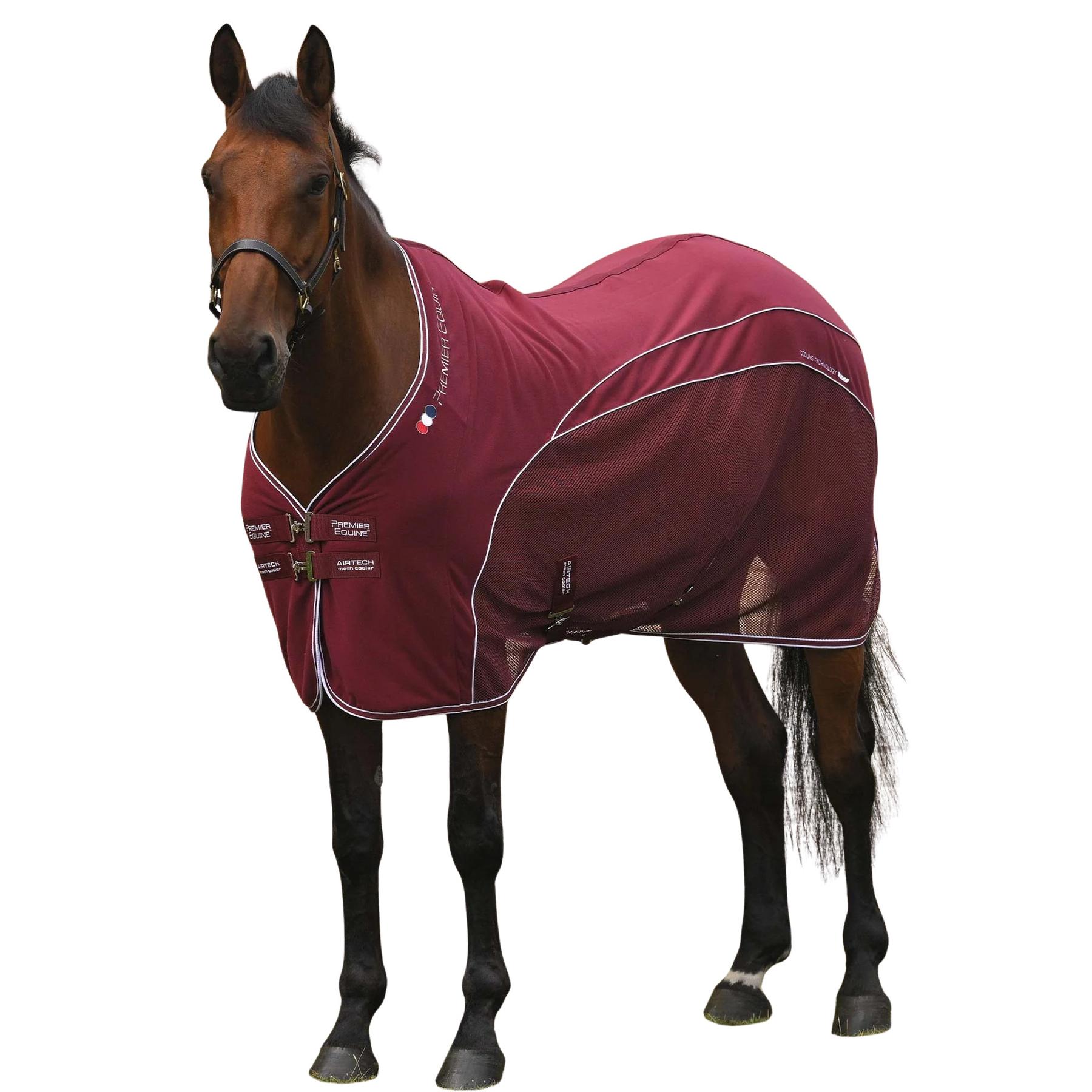 Coperta di asciugatura per cavalli per cavalli Premier Equine Airtech Mesh