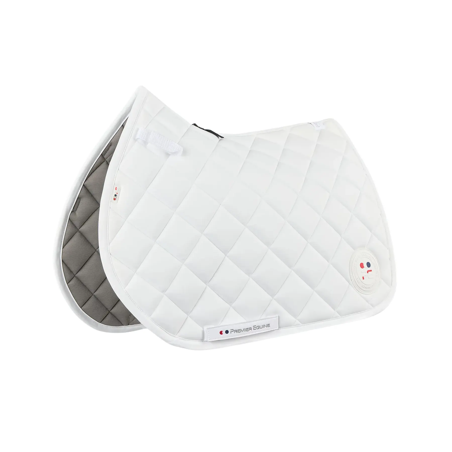 Premier Equine Blanc Jumping Saddle Pad Atlas Close Contact