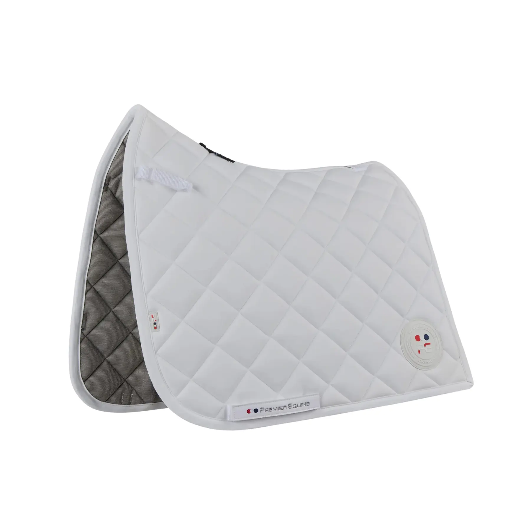 Premier Equine Blanc Dressage Saddle Pad For Horses Atlas Close Contact