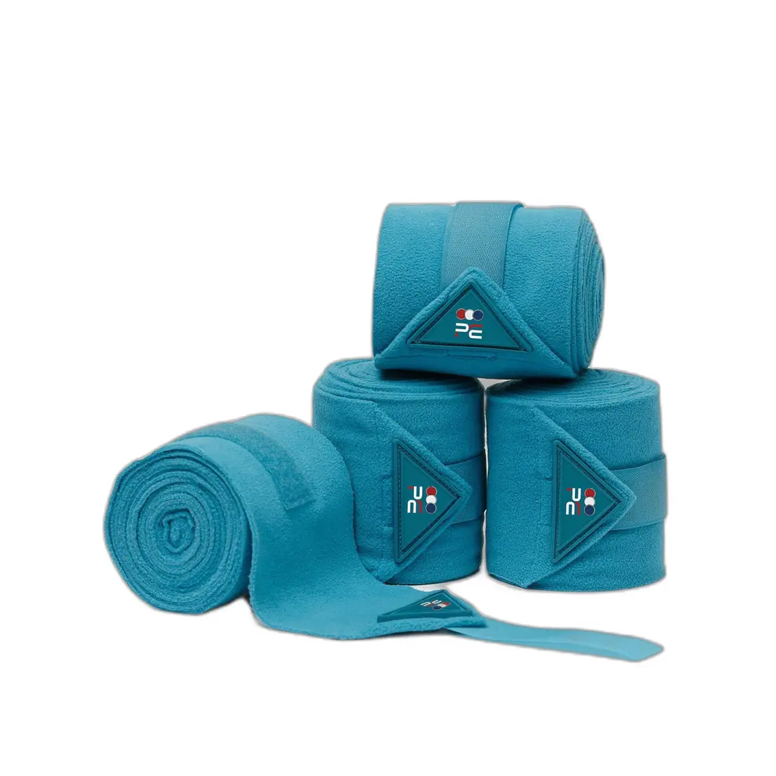 Premier Equine Bleu Pack Of 4 Polo Bands For Horse