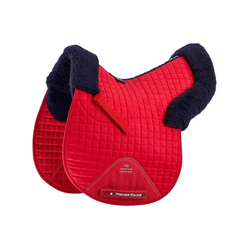 Premier Equine Rouge Synthetic Saddle Pad Gp/Jump Numnah