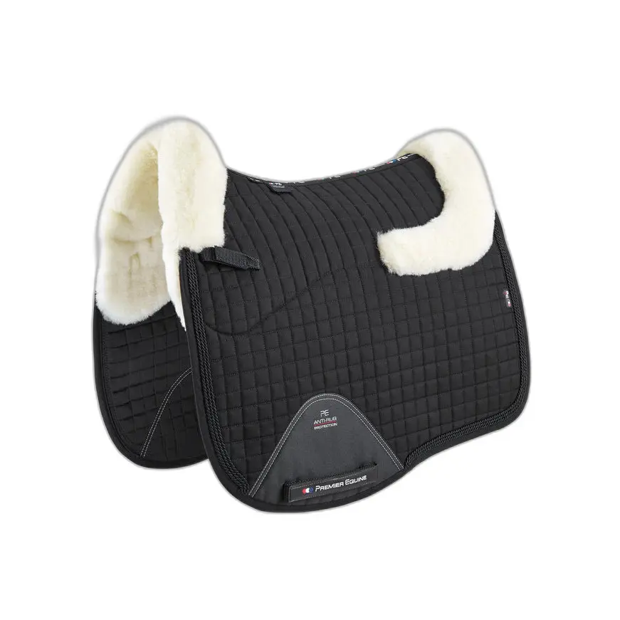 Premier Equine Noir Dressage Synthetic Saddle Pad Pony