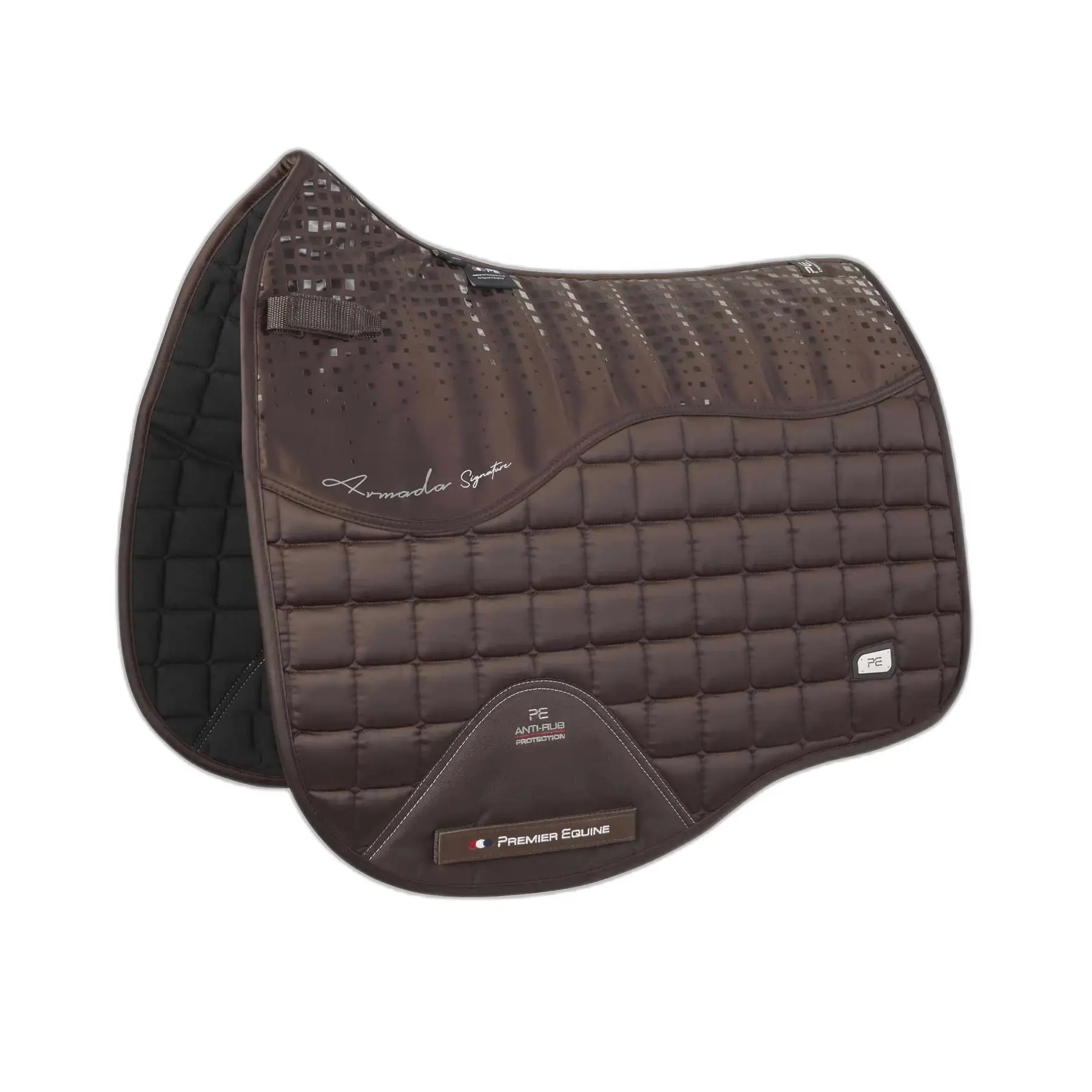 Premier Equine Marron Dressage Saddle Pad Armada Cc