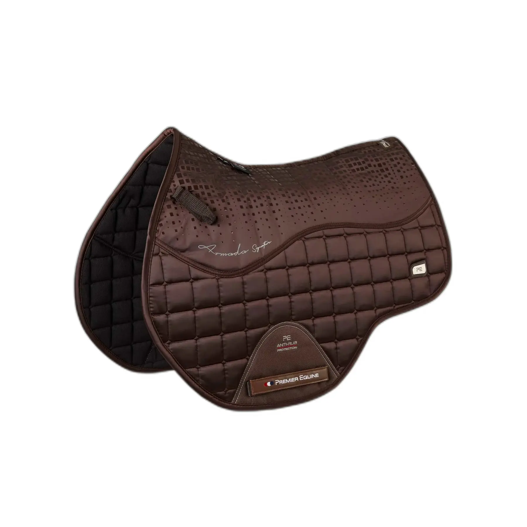 Premier Equine Marron Saddle Pad For Horses Armada Cc Gp