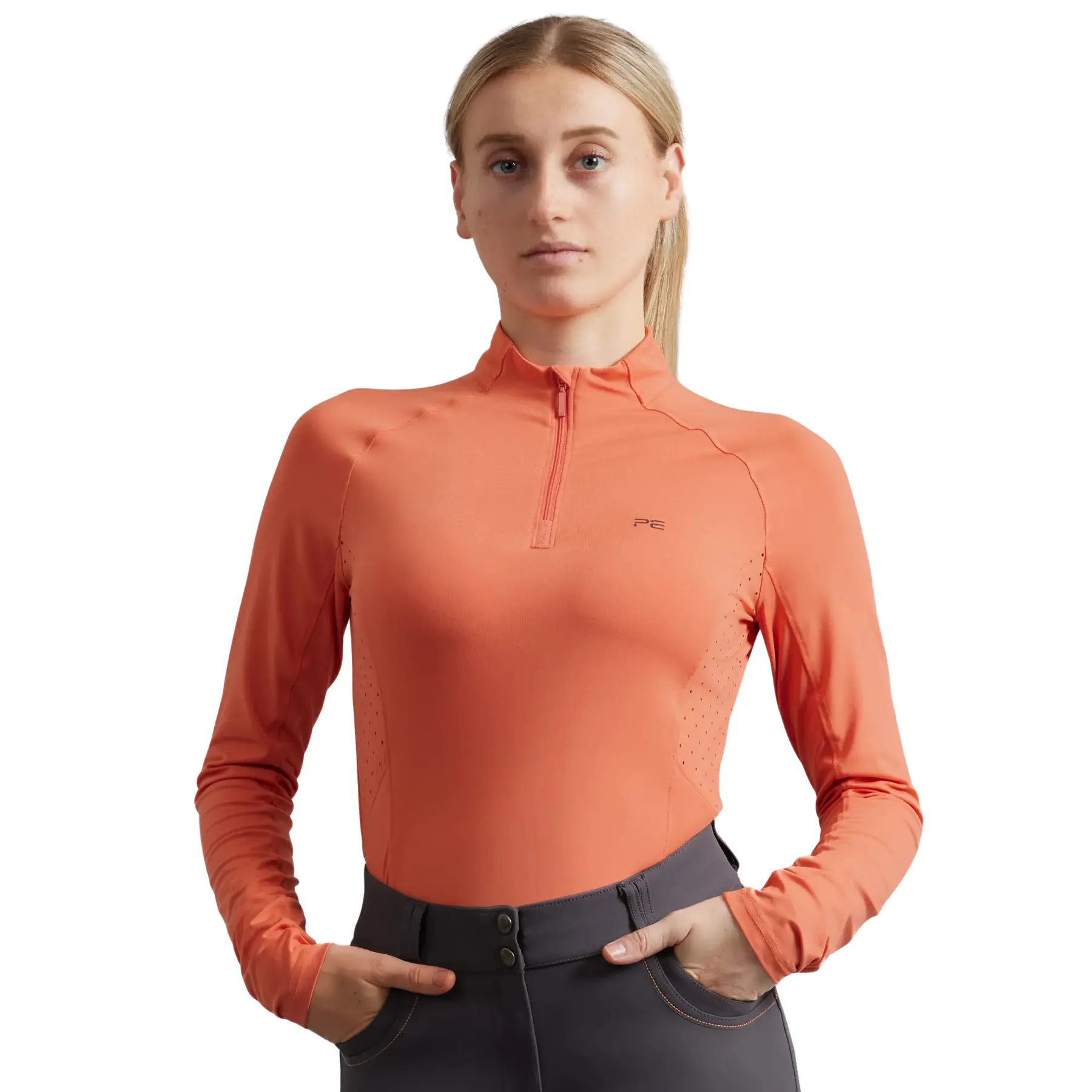 Meilleurs prix pour Chemise d'équitation manches longues femme Premier Equine Savio