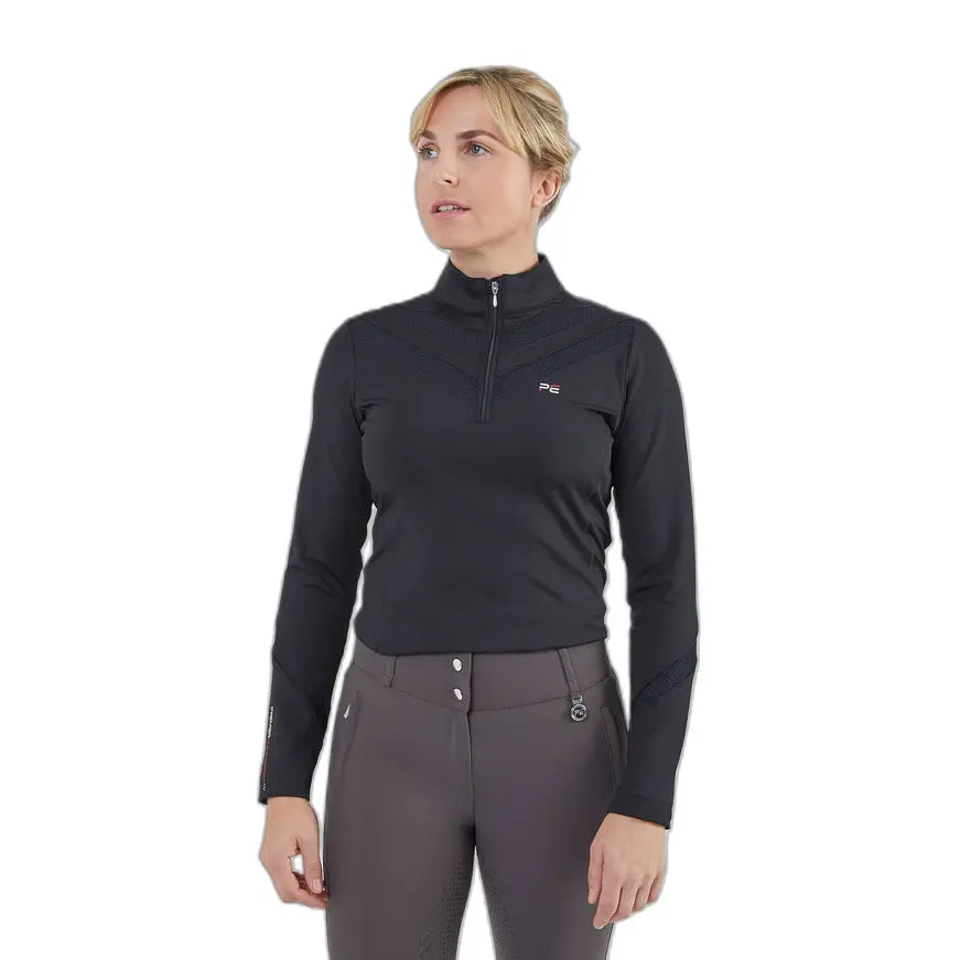 Comparer les prix de Maillot équitation manches longues femme Premier Equine Arclos