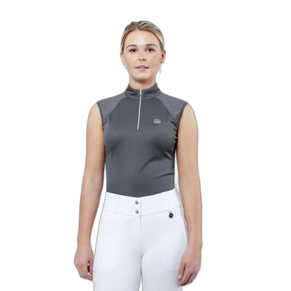 Premier Equine Gris Sleeveless Riding Jersey