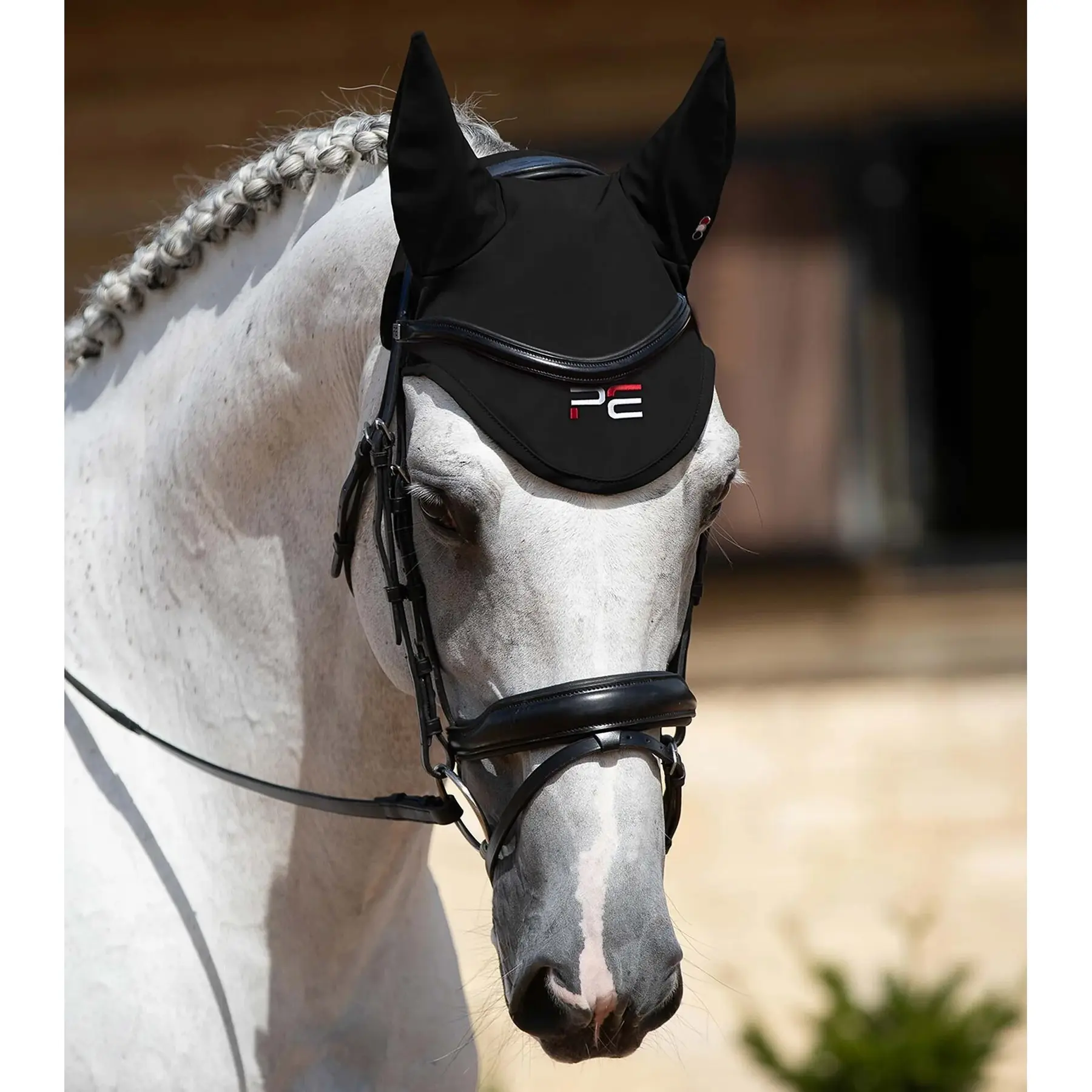 Premier Equine Noir Anti-Fly Cap Atlas