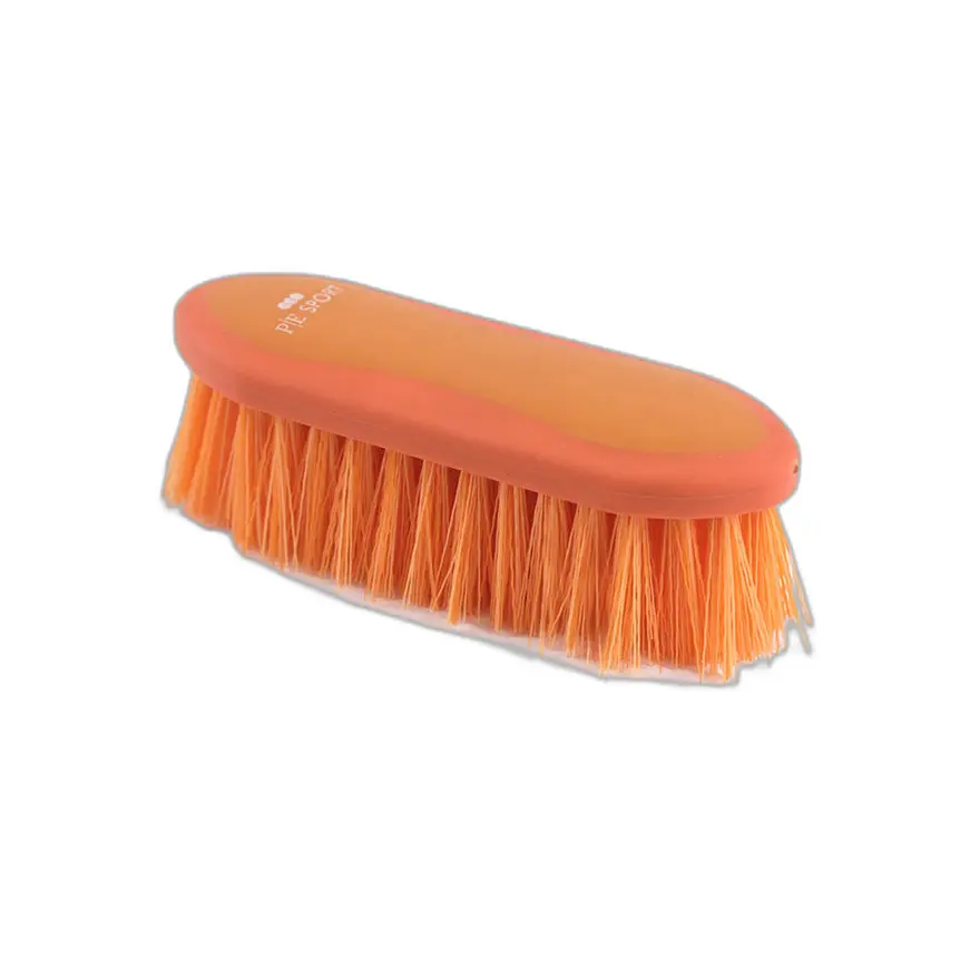 Premier Equine Orange Soft Brush With Long Bristles