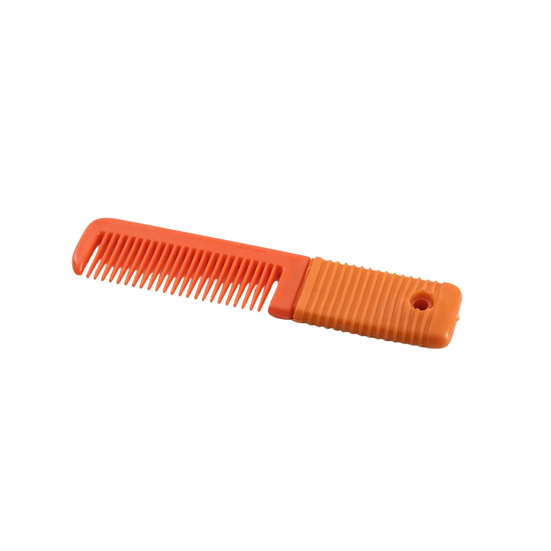 Premier Equine Orange Plastic Mane Comb With Handle