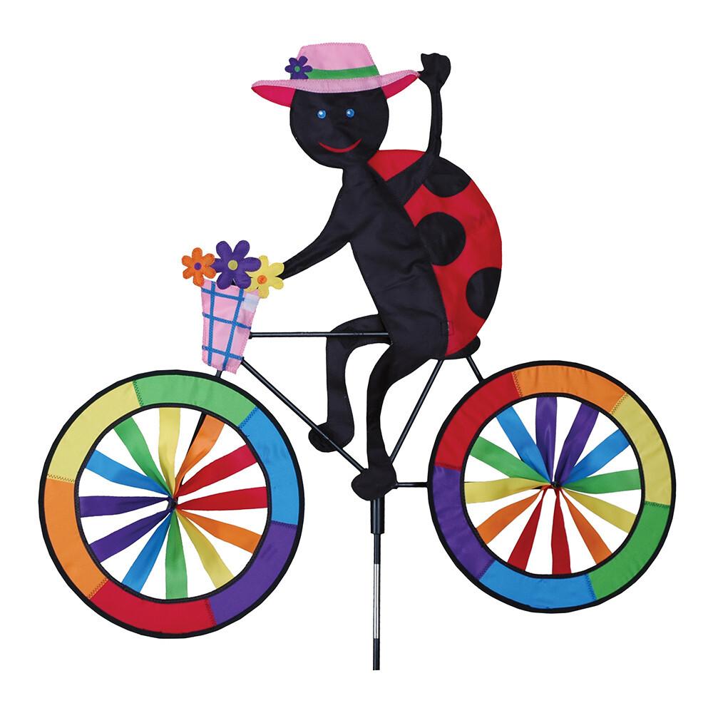 0630104268626 - Wetterfahne Bike Spinner Ladybug