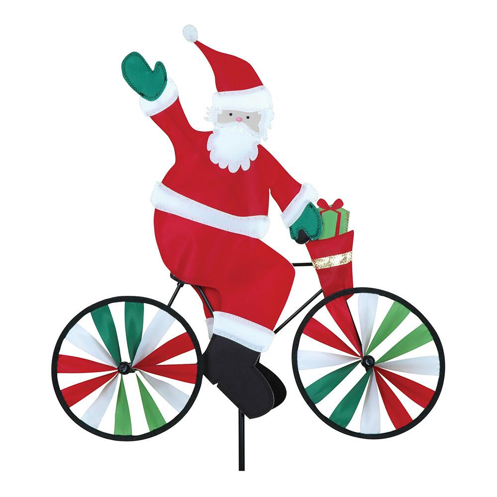 0630104268695 - Wetterfahne Bike Spinner Santa