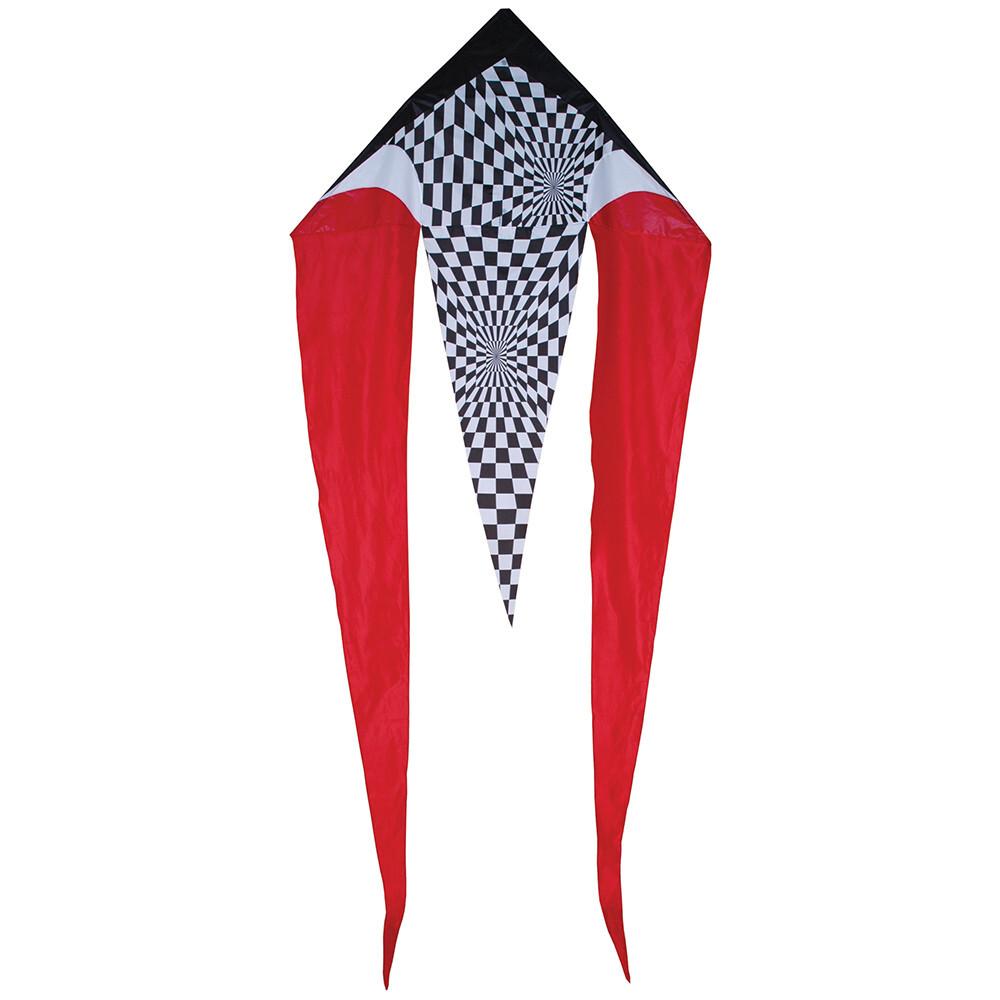 0630104330330 - Wetterfahne 45 In Flo-tail - Red Opt-art