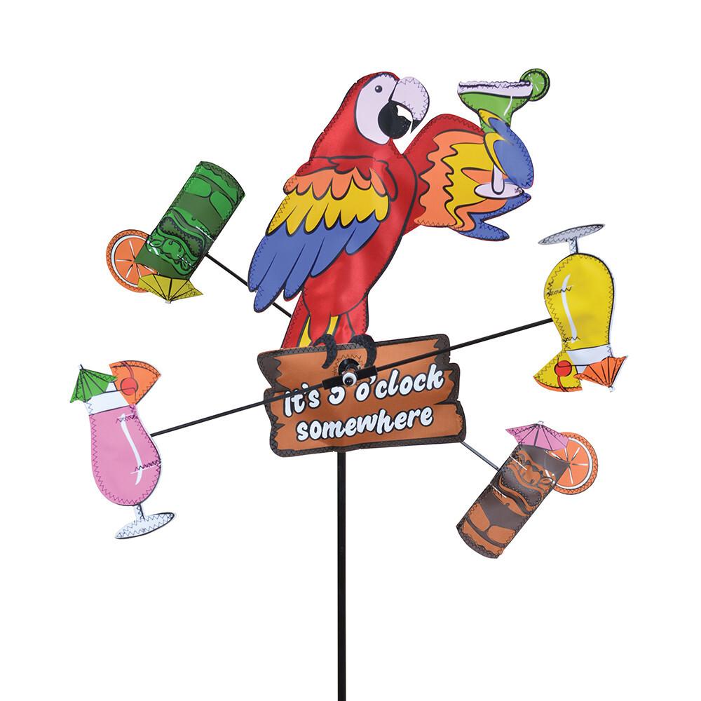 0630104218980 - Wetterfahne Whirligig 12 In Island Parrot