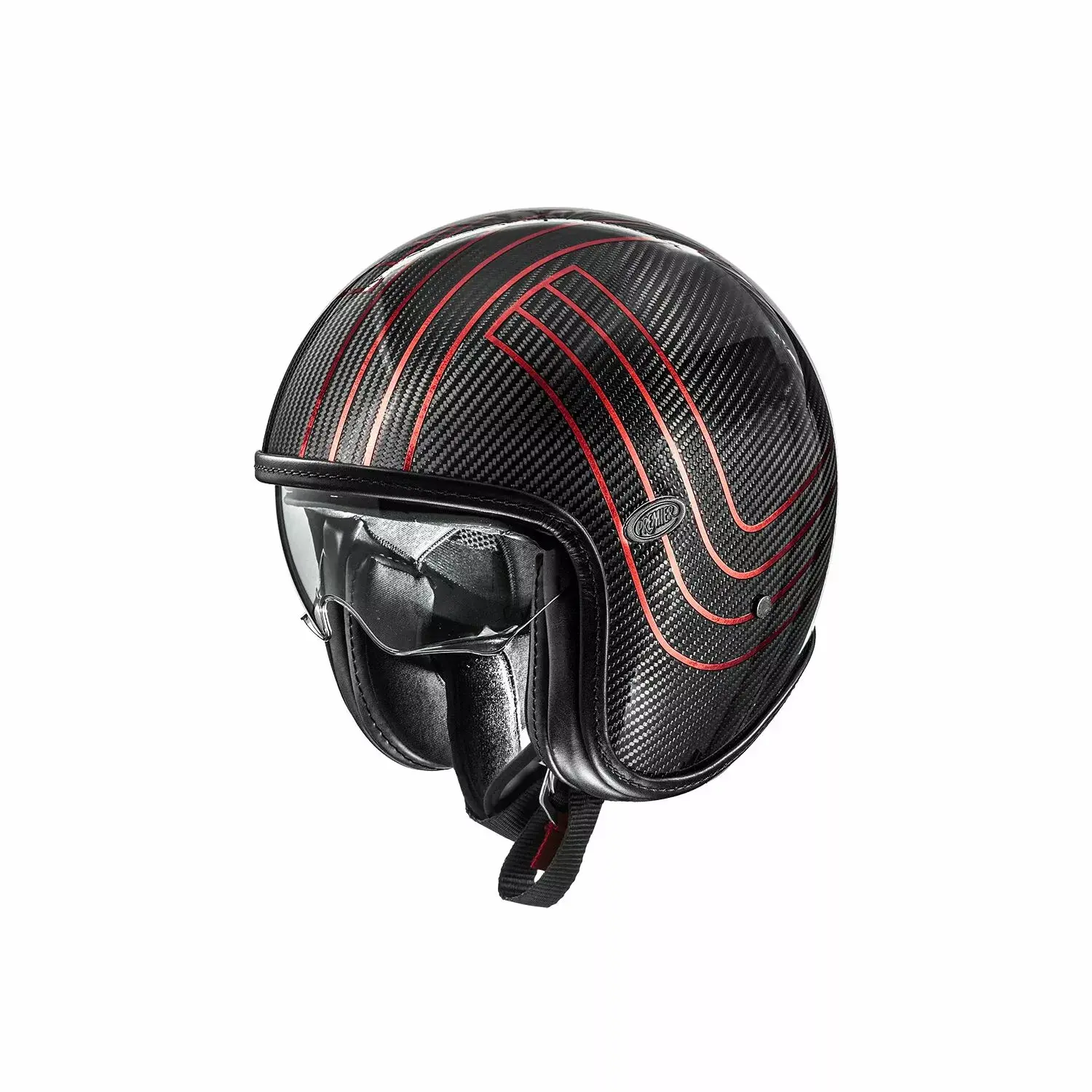 Jet-Motorradhelm Premier Vtg Pt Carb Exred