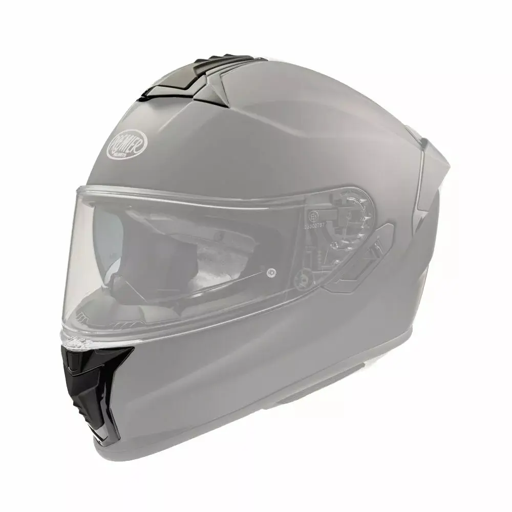 Belüftung von Motorradhelmen Premier EVO U9/SP2