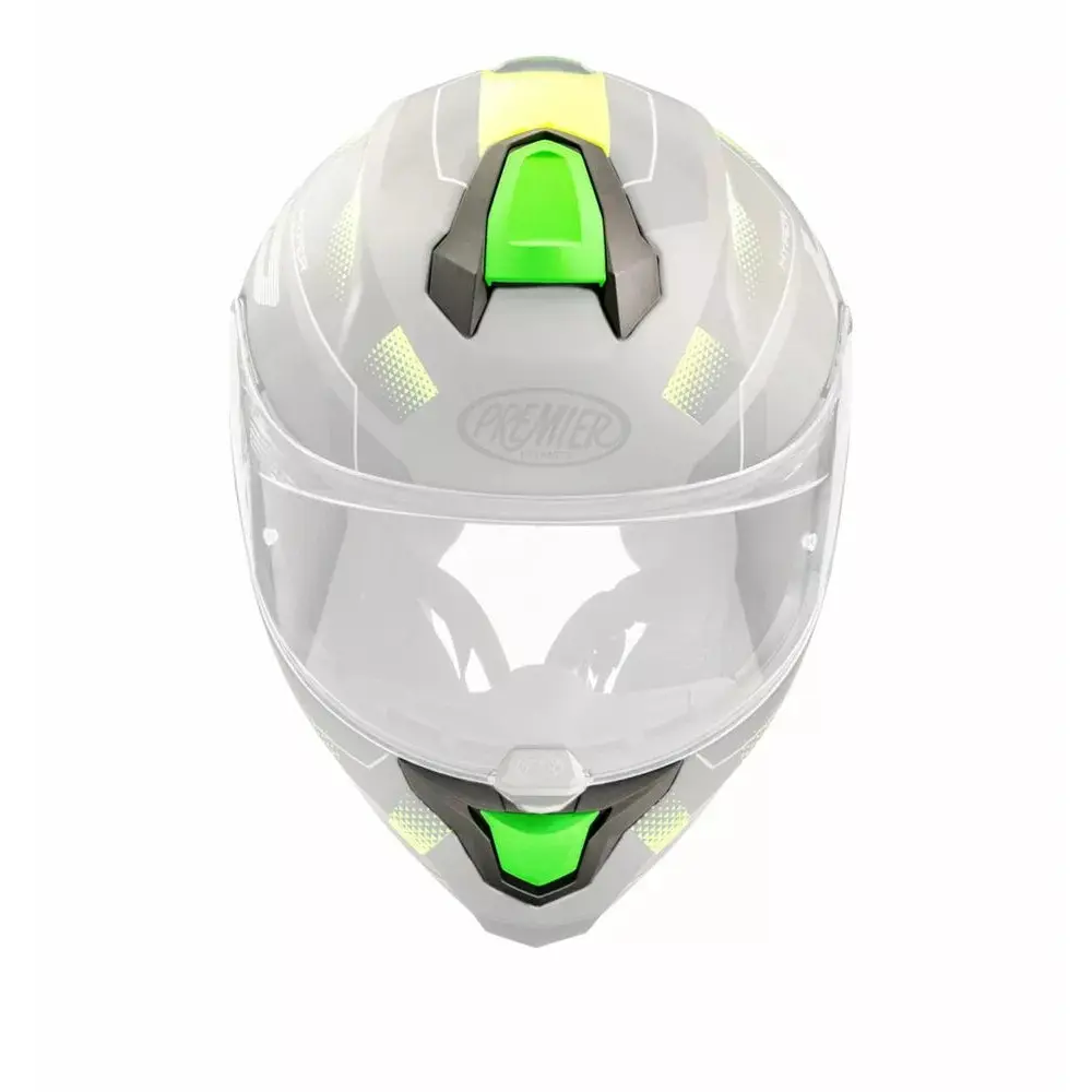 Belüftung von Motorradhelmen Premier Hyper HP6
