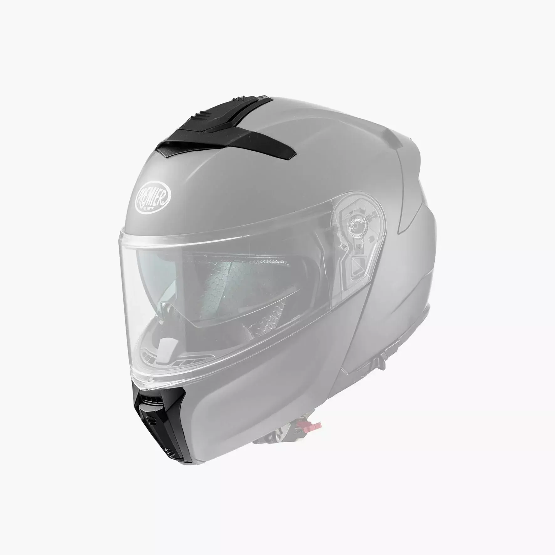 Belüftung von Motorradhelmen Premier Legacy GT U9