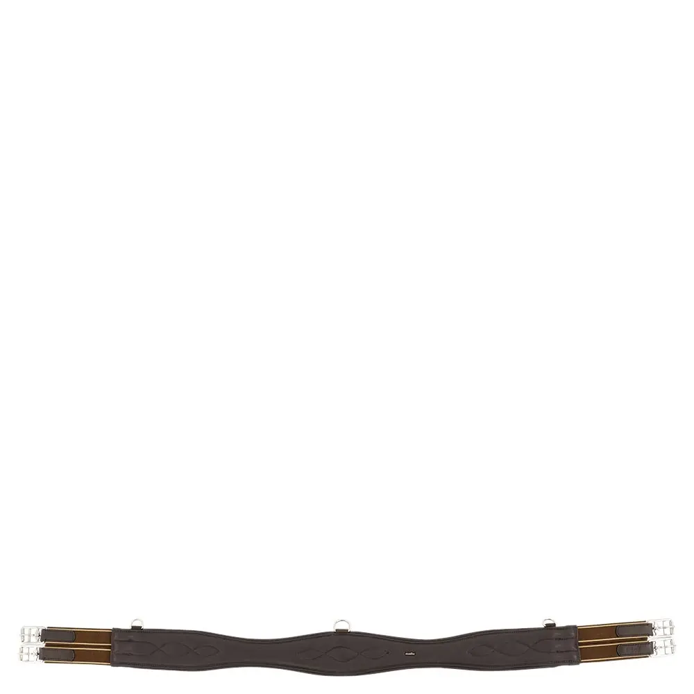 Premiere Marron Anatomical Leather Horse Girth Quimper