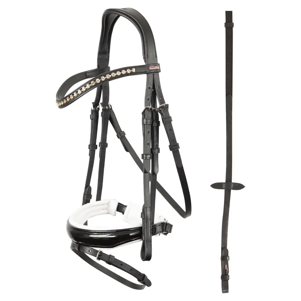 Premiere Noir Anatomical Riding Bridles Brest